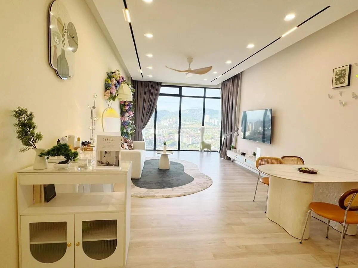 公寓 The Floral Retreat N3W Cozy High Floor Beacon Executive Suite 乔治敦