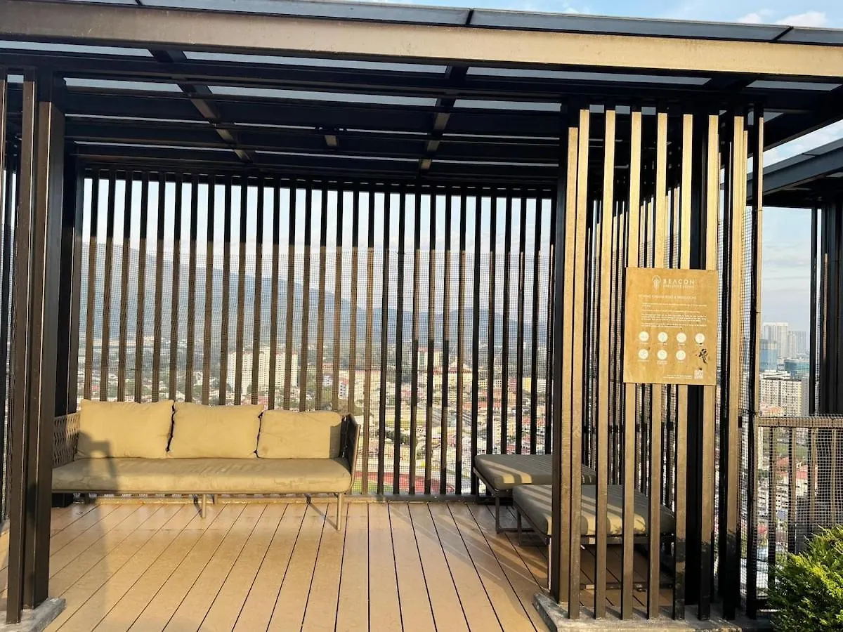 公寓 The Floral Retreat N3W Cozy High Floor Beacon Executive Suite 乔治敦