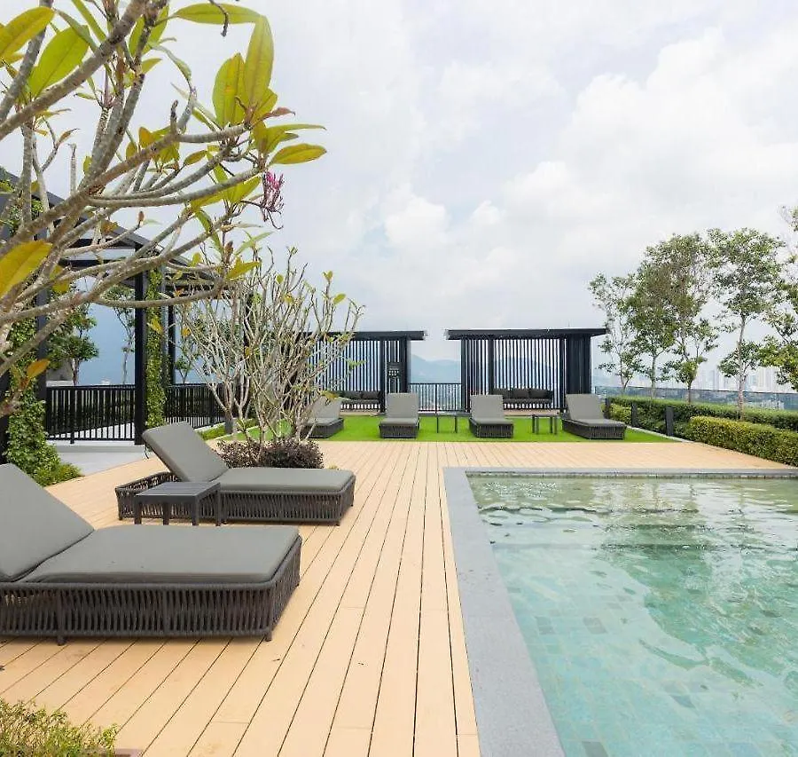 公寓 The Floral Retreat N3W Cozy High Floor Beacon Executive Suite 乔治敦 马来西亚